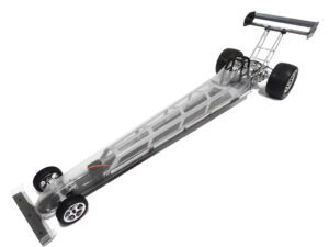 1/5 Scale Brushless Ready Electric Dragster Roller